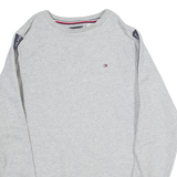 TOMMY HILFIGER Womens Sweatshirt Grey S