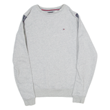 TOMMY HILFIGER Womens Sweatshirt Grey S