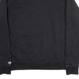 CHAMPION Womens Sweatshirt Black L