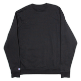 CHAMPION Womens Sweatshirt Black L