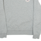 CONVERSE Womens Sweatshirt Grey XS