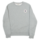 CONVERSE Womens Sweatshirt Grey XS