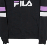 FILA Womens Sweatshirt Black L