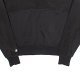 CHAMPION Womens Sweatshirt Black XS