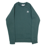 ADIDAS Womens Sweatshirt Green XS