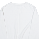 ELLESSE Womens Sweatshirt White UK 12