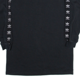 ADIDAS Womens Sweatshirt Black UK 6