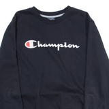CHAMPION Womens Sweatshirt Black M