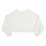 PUMA Cropped Womens Sweatshirt Beige M