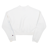 CHAMPION Womens Sweatshirt White M