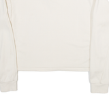ADIDAS Womens Sweatshirt Beige UK 12