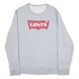 LEVI'S Womens Sweatshirt Grey L