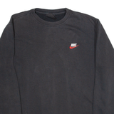 NIKE Womens Sweatshirt Black L