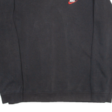NIKE Womens Sweatshirt Black L