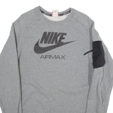 NIKE Womens Sweatshirt Grey M
