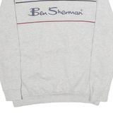 BEN SHERMAN Womens Sweatshirt Grey M