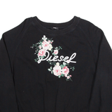 DIESEL Womens Sweatshirt Black L