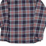 REDHEAD Mens Flannel Shirt Red Check Long Sleeve M