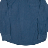 REDHEAD Mens Flannel Shirt Blue Long Sleeve M