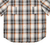 CARHARTT Relaxed Fit Mens Worker Shirt Grey Check 2XL