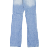 DOLCE & GABBANA Altered Womens Jeans Blue Regular Bootcut Stone Wash W27 L32