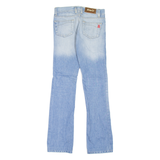 DOLCE & GABBANA Altered Womens Jeans Blue Regular Bootcut Stone Wash W27 L32