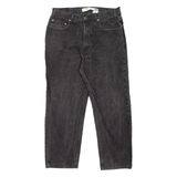 GAP Mens Jeans Black Relaxed Tapered W33 L27