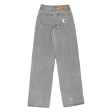 KARL KANI Womens Jeans Grey Loose Straight W26 L35