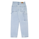 KARL KANI Carpenter Mens Jeans Blue Relaxed Tapered W31 L32