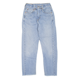 LEVI'S Altered Womens Jeans Blue Slim Tapered Stone Wash W25 L25