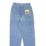 BASIC Womens Jeans Blue Regular Mom 90s W24 L32