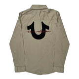 Age 10 True Religion Shirt - Medium Beige Cotton