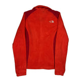 The North Face Fleece Jacket - XS Red Polyester