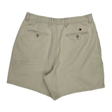 Tommy Hilfiger Chino Shorts - 34W 7L Beige Cotton