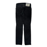 True Religion Double Knee Jeans - 28W UK 8 Black Cotton