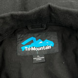 Tri-Mountain Jacket - XL Black Cotton