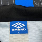1997 Inter Milan Home Umbro Football Shirt - Small Black Polyester