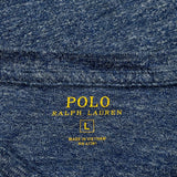 Polo By Ralph Lauren T-Shirt - Large Blue Cotton