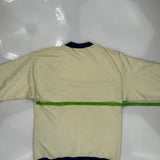1970s/1980s Le Coq Sportif Sweatshirt - Small Cream Cotton