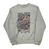 Aspen Aspen Gold Graphic Sweatshirt - Large Cream Cotton