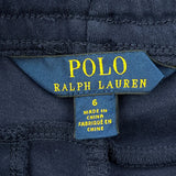 Age 6 Polo By Ralph Lauren Track Pants - XS Blue Cotton