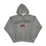 Ohio State University Nfl College Hoodie - XL Grey Cotton
