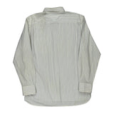 Tommy Hilfiger Striped Shirt - Large White Cotton