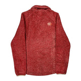 The North Face Fleece Jacket - Large Red Polyester