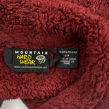 Mountain Hard Wear Fleece Jacket - Small Burgundy Polyester