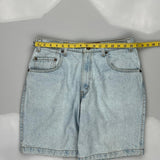 Brown Tab Signature By Levis Denim Shorts - 33W 9L Light Wash Denim