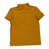 Armani Exchange Polo Shirt - Large Yellow Cotton