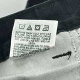 Wrangler Cargo Shorts - 32W 10L Black Cotton