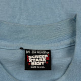 Atlantis The Journey Continues Screen Stars Single Stitch T-Shirt - Medium Blue Cotton Blend