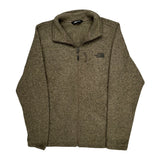 The North Face Fleece Jacket - Large Brown Polyester